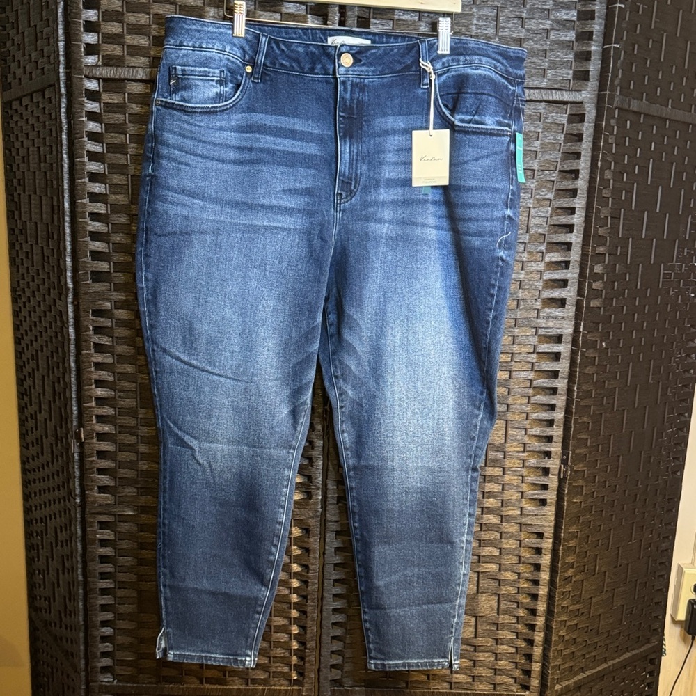 KanCan Dark Blue High Rise Skinny Jeans Size 24